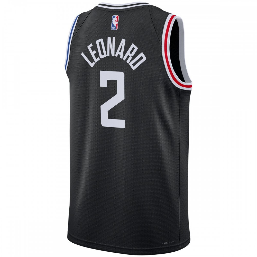 Kawhi Leonard LA Clippers Unisex 2022/23 Swingman Jersey - City Edition - Black-Pro Kit Vault | Brand New 26/27 Sports Jerseys